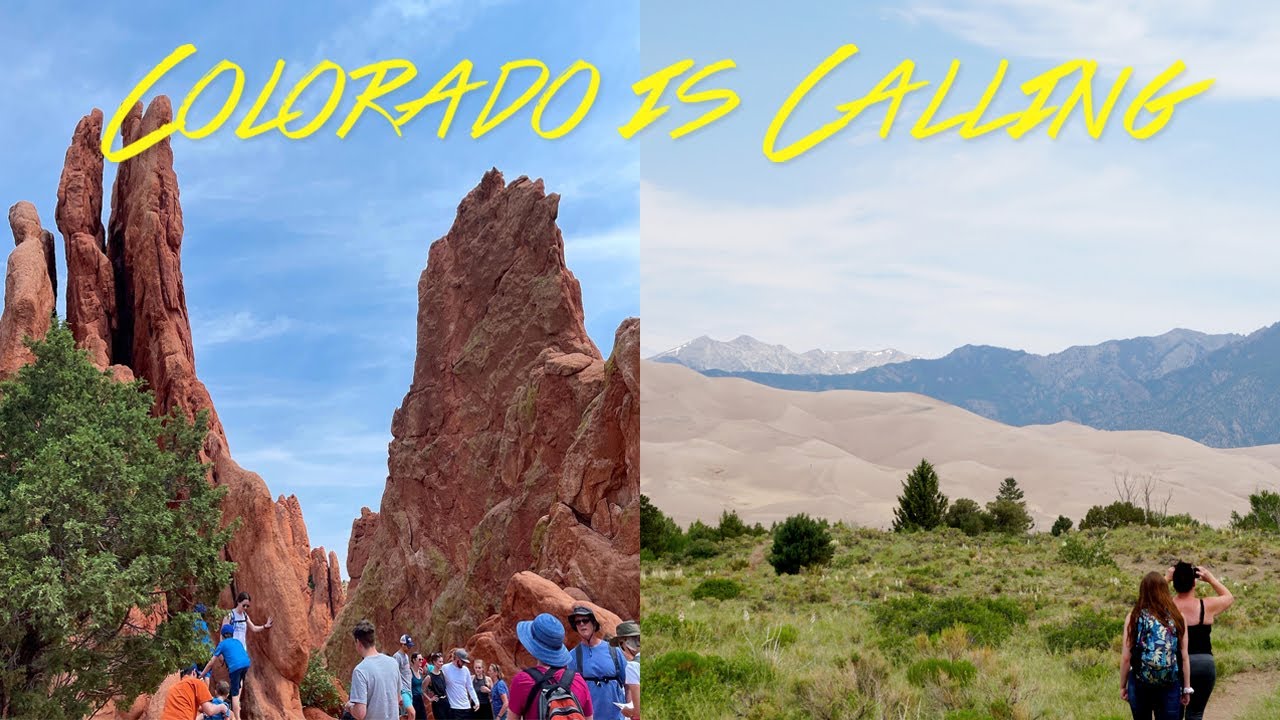 Colorado 8 Days Road Trip #1 Denver, Garden Of The Gods, Pikes Peak Bus  Tour, Great Sand Dunes - Youtube