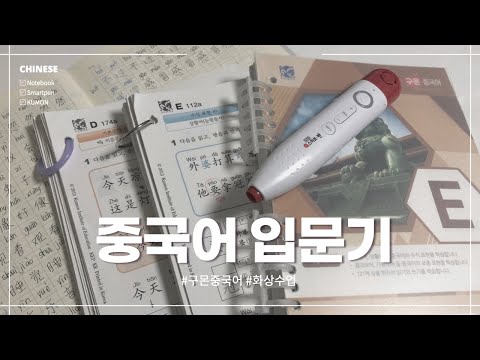 중국어 입문기(feat. 구몬중국어)
