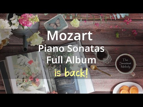 모차르트 소나타 전곡 듣기(#공부, #집중, #휴식, #독서, #명상 클래식 피아노) Mozart Piano Sonatas Full Album