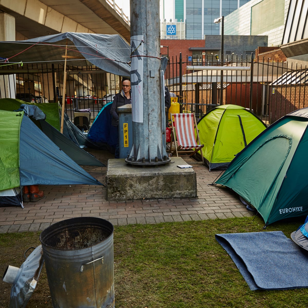 Manchester Homeless People Face Jail Over City Centre Tent Camps |  Manchester | The Guardian