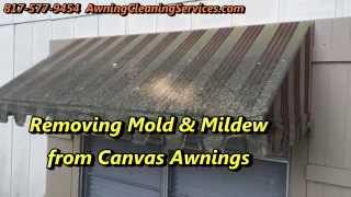 Awning Cleaning To Remove Mold Mildew Dallas Fort Worth Tx - Youtube
