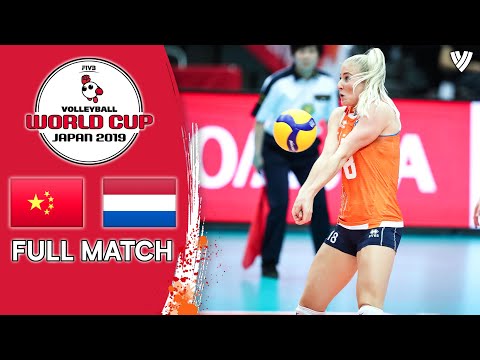 China 🆚 Netherlands - Full Match | Women’s Volleyball World Cup 2019