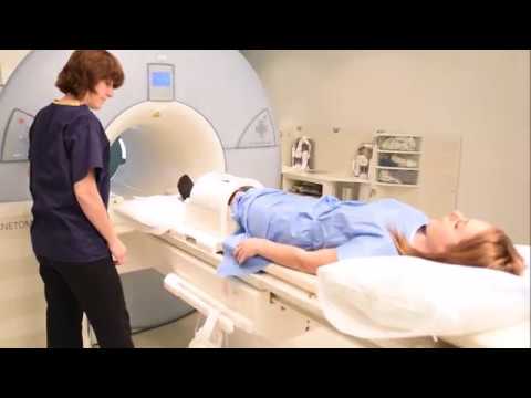 Knie-MRI-scanprotocollen, positionering en planning