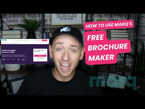 How To Use Free Brochure Maker | Marq