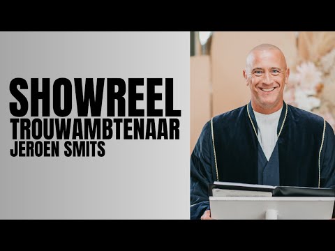 Showreel Trouwambtenaar Jeroen Smits