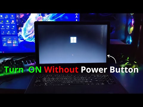 How to Turn On any Laptop Without Power Button — 2023