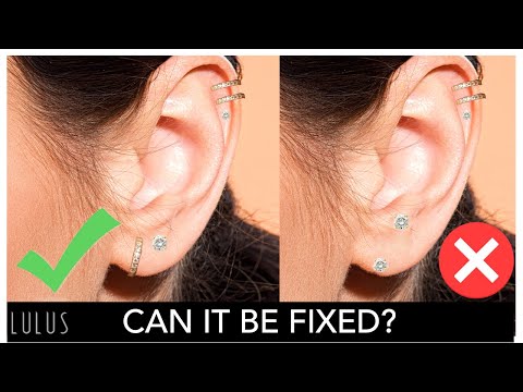 Can You Fix Uneven Piercing??