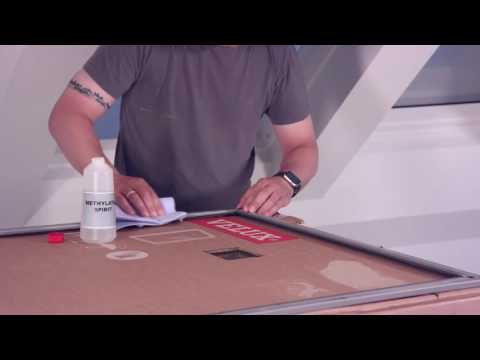 VELUX roof window – replacement of pane (glazing unit)